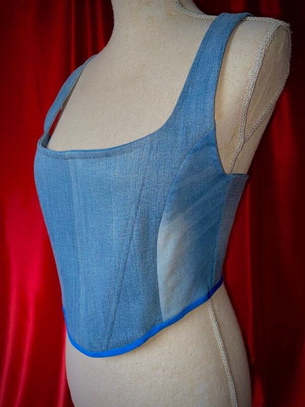 Denim Corset – Image 3