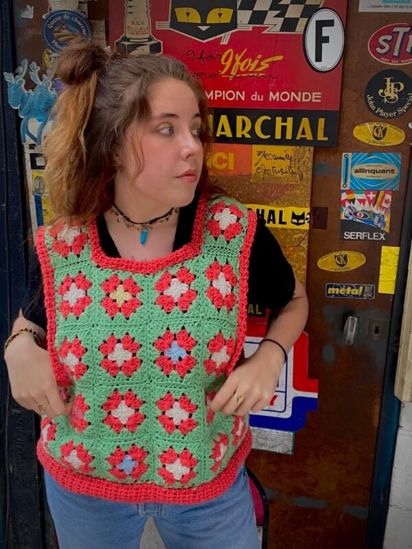 Granny square top