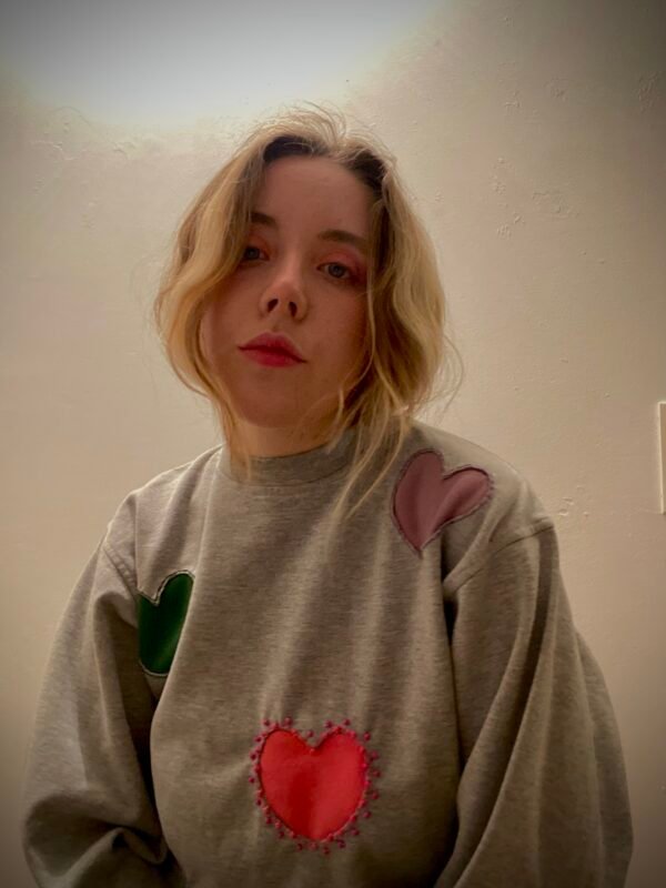 Sweatshirt cœurs